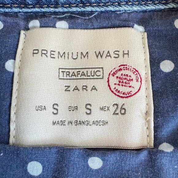 ZARA Trafaluc Denim Vest - Picture 4 of 6